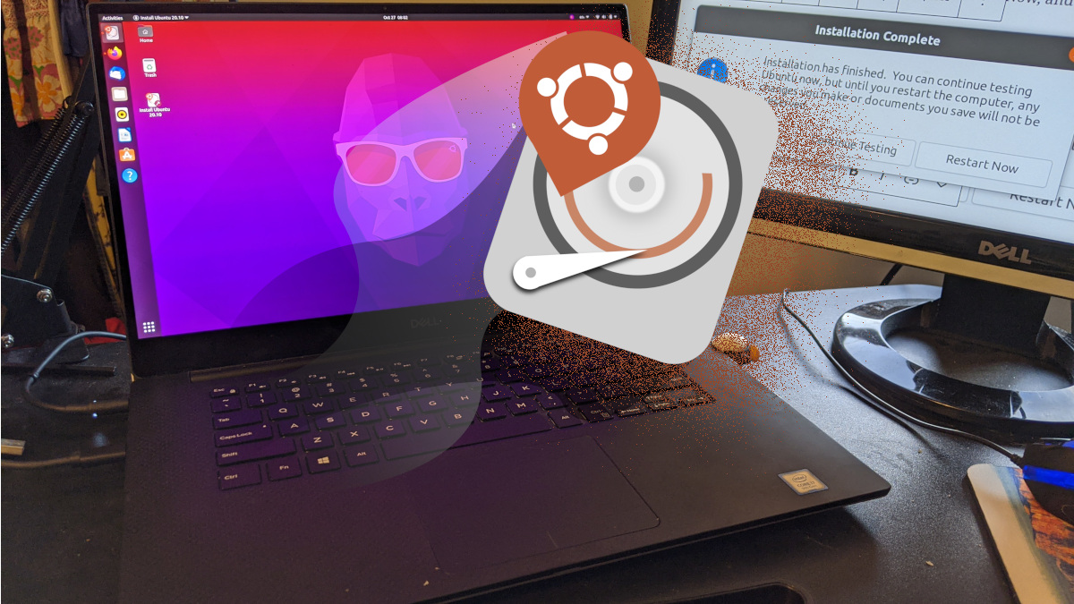 Ubuntu 20.10 Install Feature Image